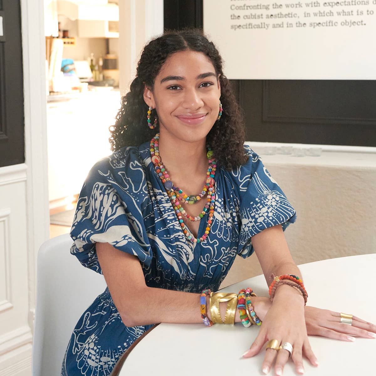 WorldFinds - Wholesale Beaded/Pearl Necklace - Kantha Society Necklace2