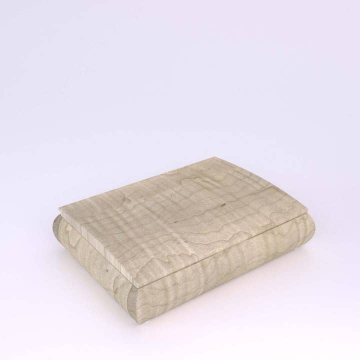 Mikutowski Woodworking - Venta al por mayor Joyero/organizador de joyas - Caja Tranquility de madera grabada con frases superventas39