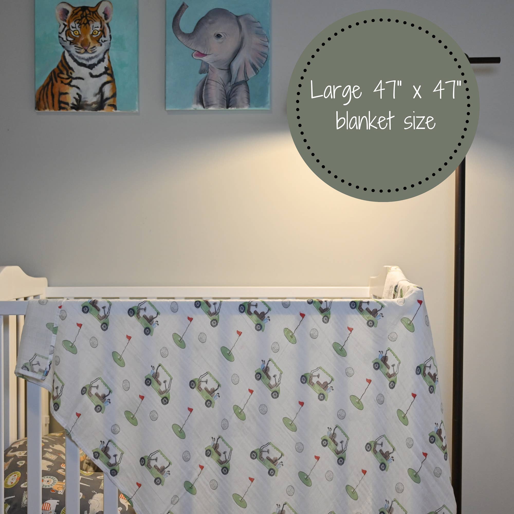 LollyBanks - Wholesale Inbakerdoek - Baby - Golf Een Ronde Baby Mousseline Inbakerdoek6