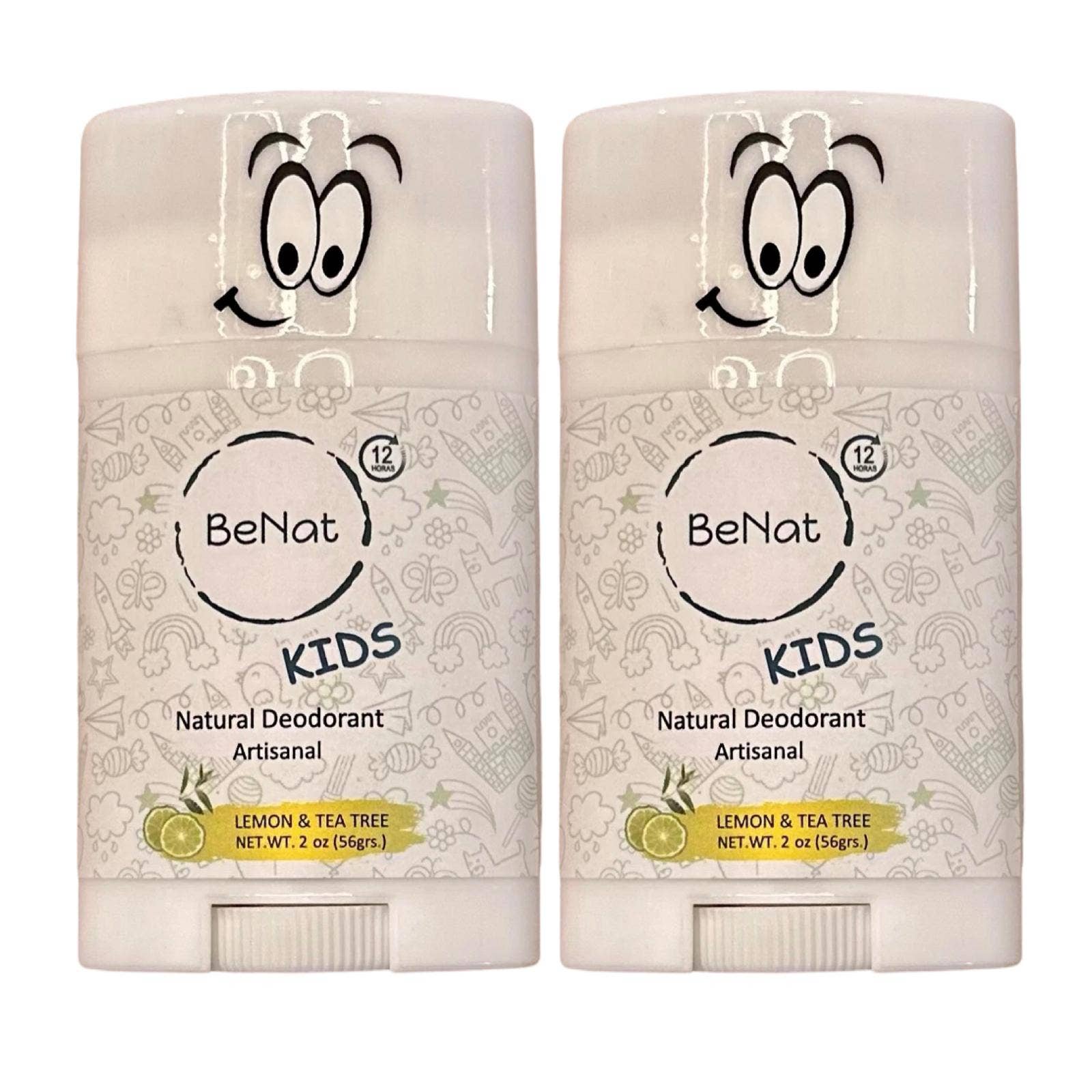 VIAI Beauty - Wholesale Deodorant - Women's - BENAT 2-Pack all-Natural Deodorants for Kids & Teens0