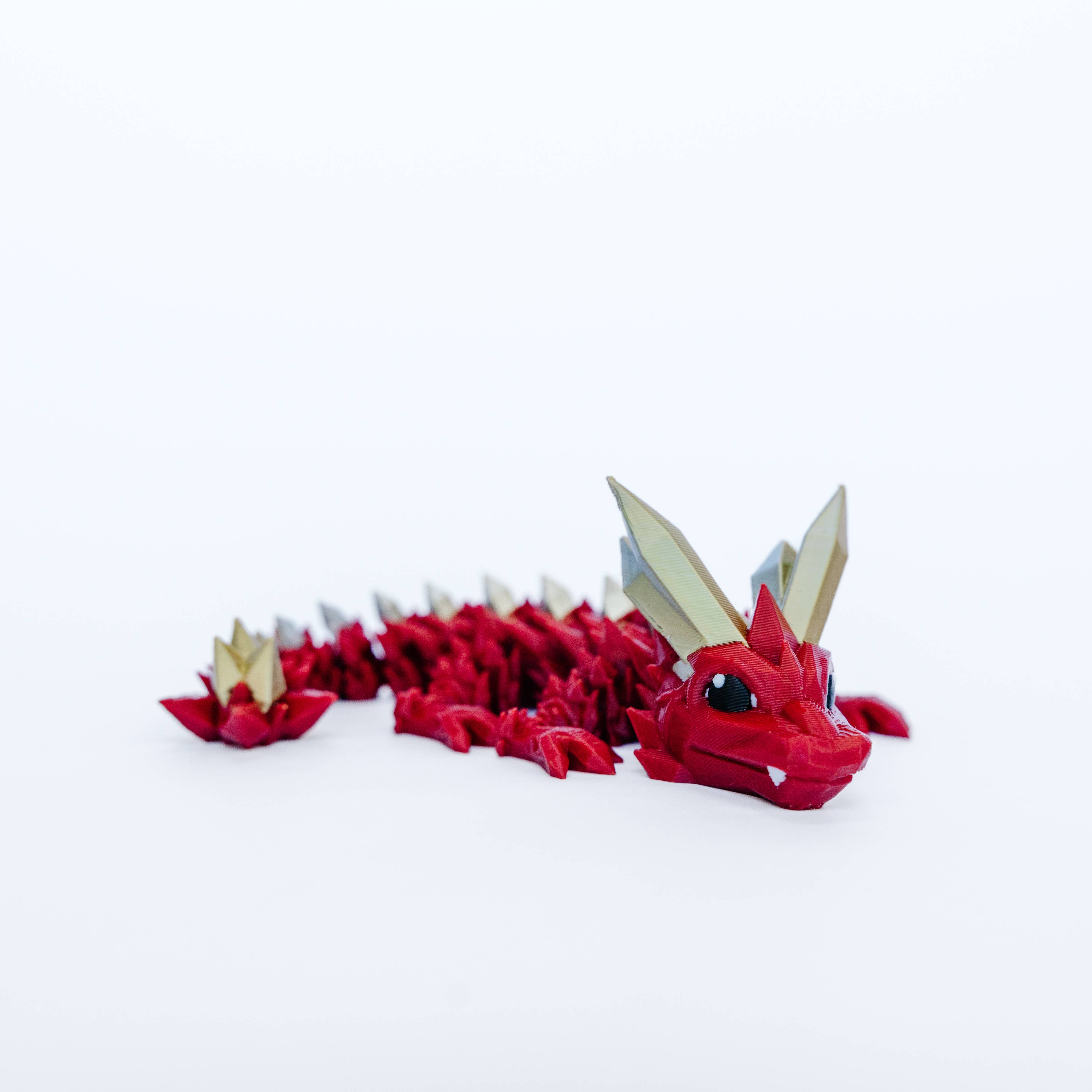 Ruby’s dragons – Großhandel Fidget Toy – Kinder – Mini 3D-gedruckte Drachen – verschiedenfarbig9