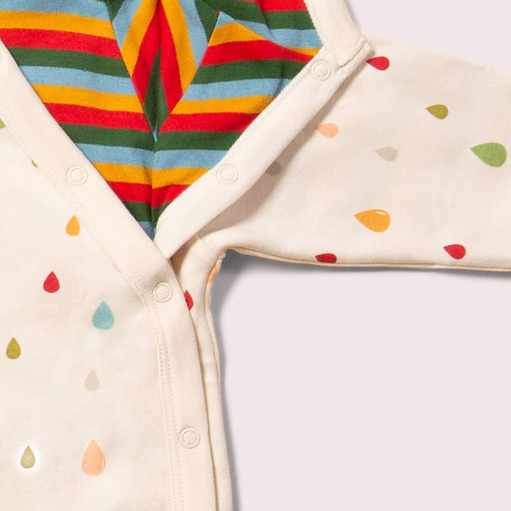 Drop Drop Gentag Print Dryp Drop Reversible Hooded Snug Som Bug Suit for engroshandel på Faire6