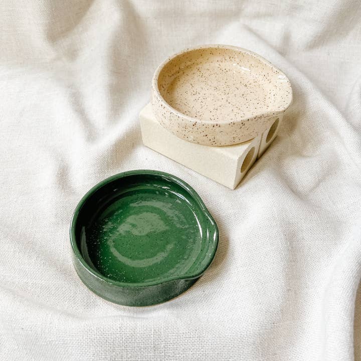 Ceramic Spoon Rest | Made To Order | Custom Colour Options for wholesale by SarahBeePottery