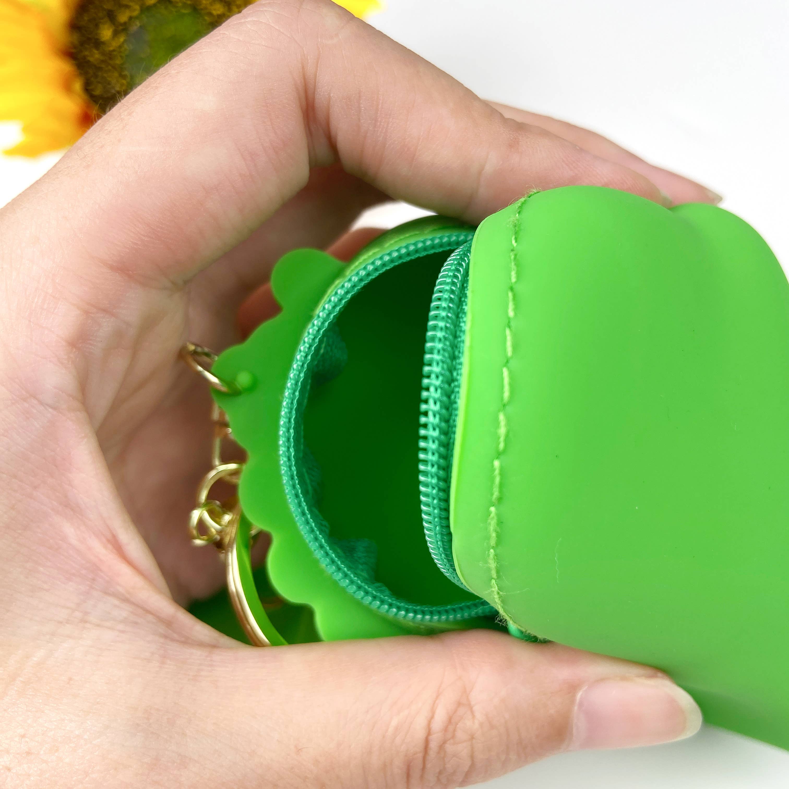 SoapElenGlen – wholesale Keychain – Women's – Dinosaur Coin Purse Pendant Headphone Bag Keychain5