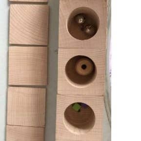 TOYS SERVICE, SL. -ANDREU TOYS- - Wholesale Wood Toy - Kids - 10 Sensory Sound Cubes / 10 Montessori Sensory Cubes2