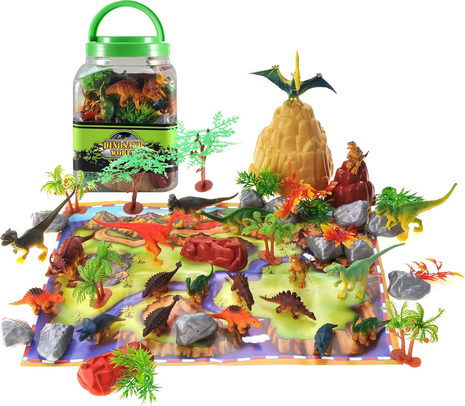 AZ Trading & Import (Toys, RC Toys & More) - Wholesale Toy Set - Kids - 50 Piece Dinosaur Play Set0