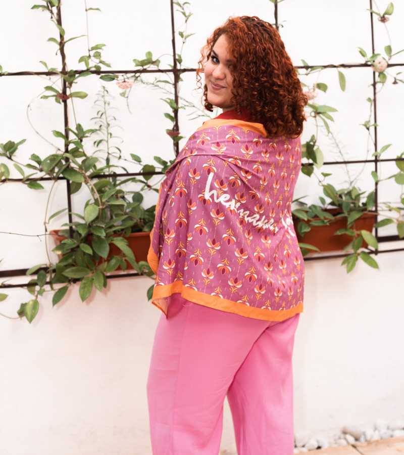 UO - Wholesale Handkerchief - Women's - “Sister, I Love You” Rectangular Scarf2