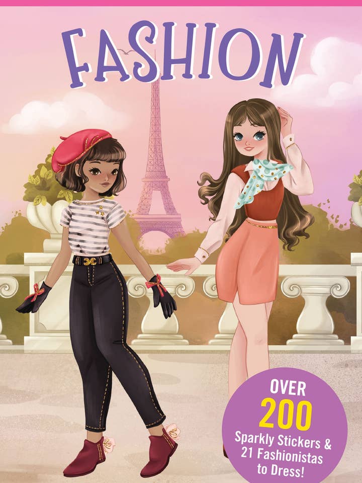 Fashion Sticker Doll Dress-Up Book for wholesale by Peter Pauper Press