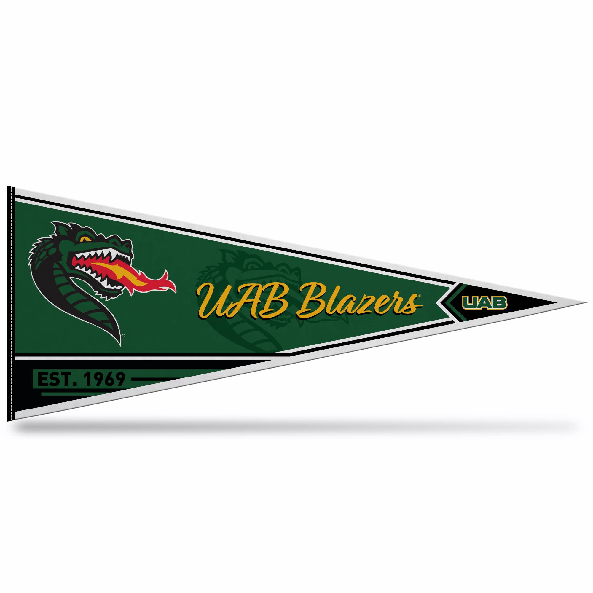 Rico Industries - Wholesale Flag - NCAA  Alabama-Birmingham Blazers - UAB  Design   Pennant0