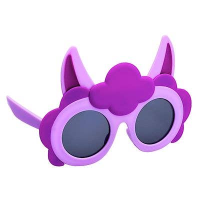 Lil Characters Purple Llama Sun-Staches for wholesale by H2W dba Sun-Staches