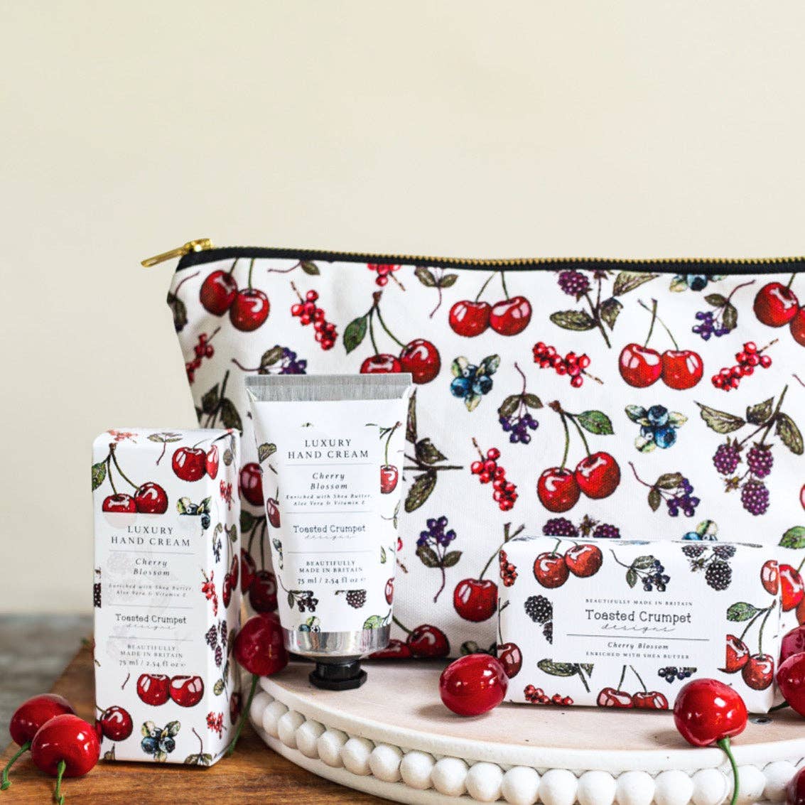 Toasted Crumpet – wholesale Hand cream/lotion – Cherry Blossom Luxury Hand Cream2