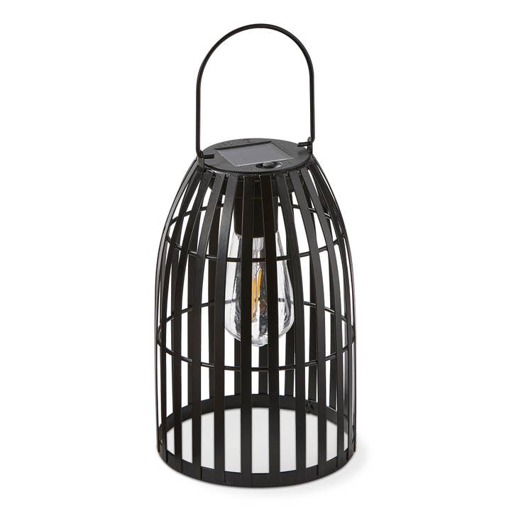 tag - Wholesale Lantern - SALE Firefly Metal Solar Hanging Lantern - Black