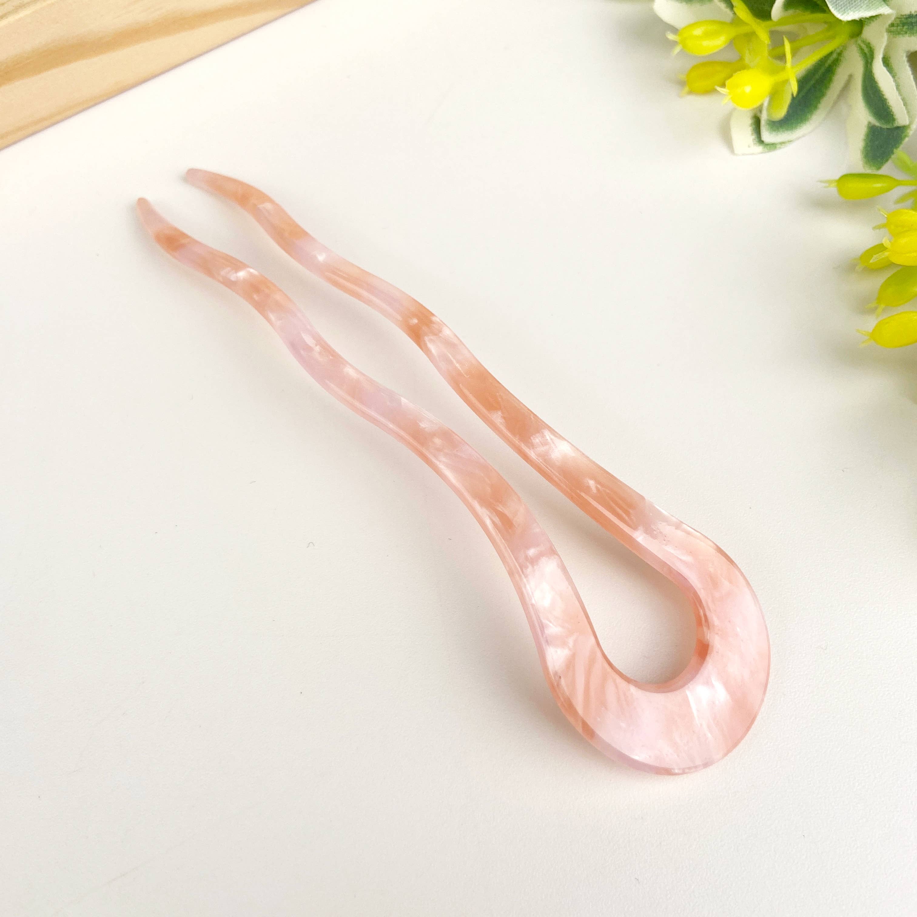 TheDivaSoap - Wholesale Hair Pin - Acetate U-shaped elegant hairpin retro headdress for hair1