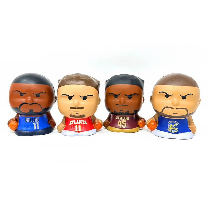 Party Animal, Inc. - Wholesale Retailer Display - Kids & Baby - NBA Jumbo Squeezy Capsule Display - 18 ct 2025