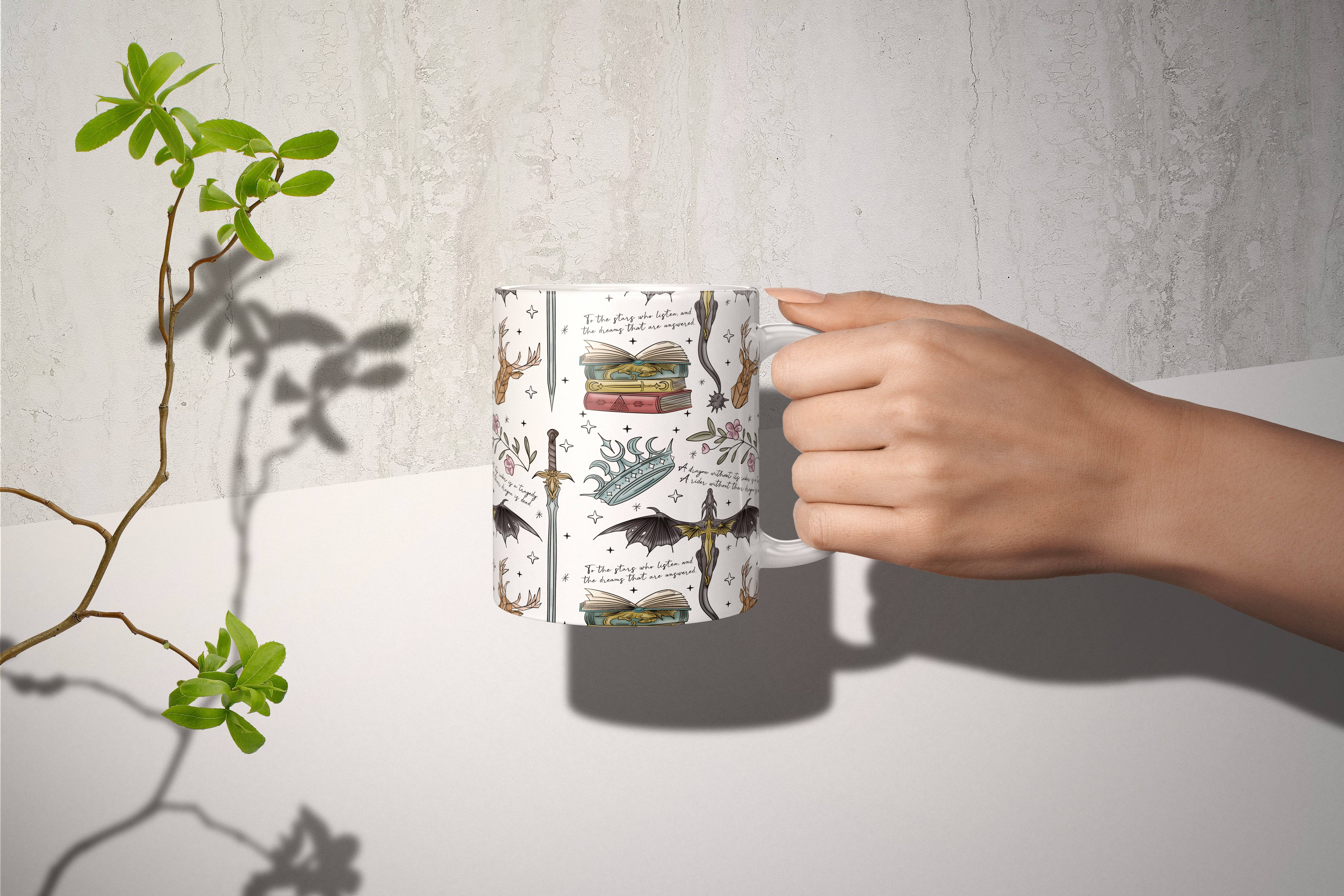 MagicMerchEmporium – wholesale Coffee mug – Fantasy Bookish Mug8