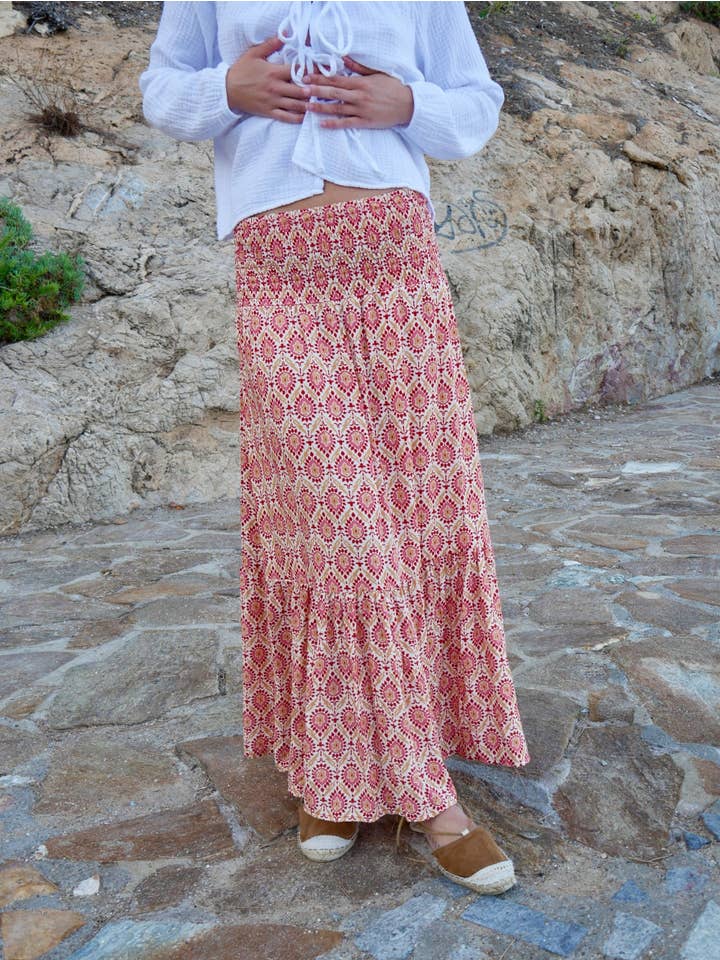 MindTraveler - Wholesale Skirt - Women's - Mica Garnet Skirt4