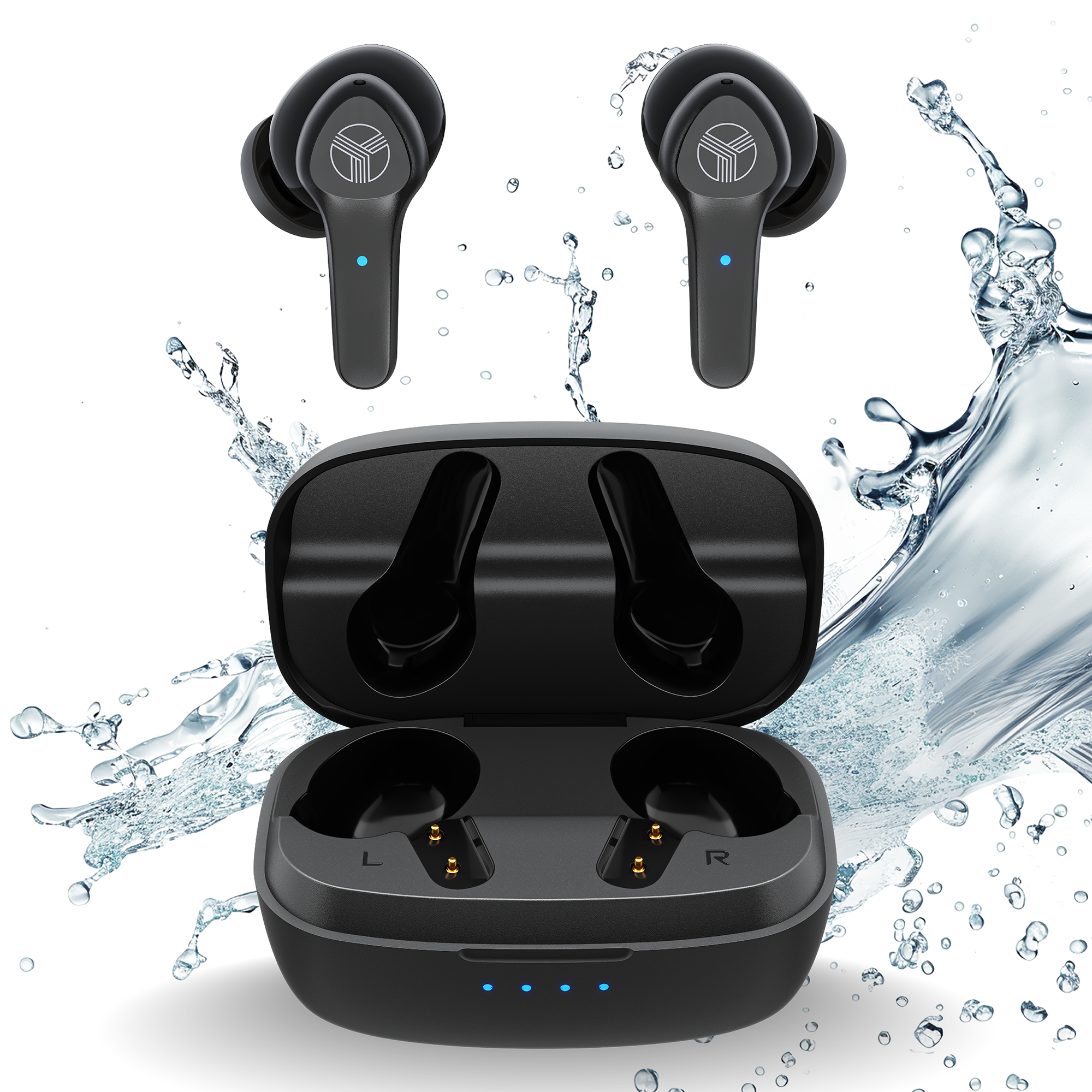 Black TREBLAB X9 Pro - Active Noise Cancelling Earbuds for wholesale on Faire0