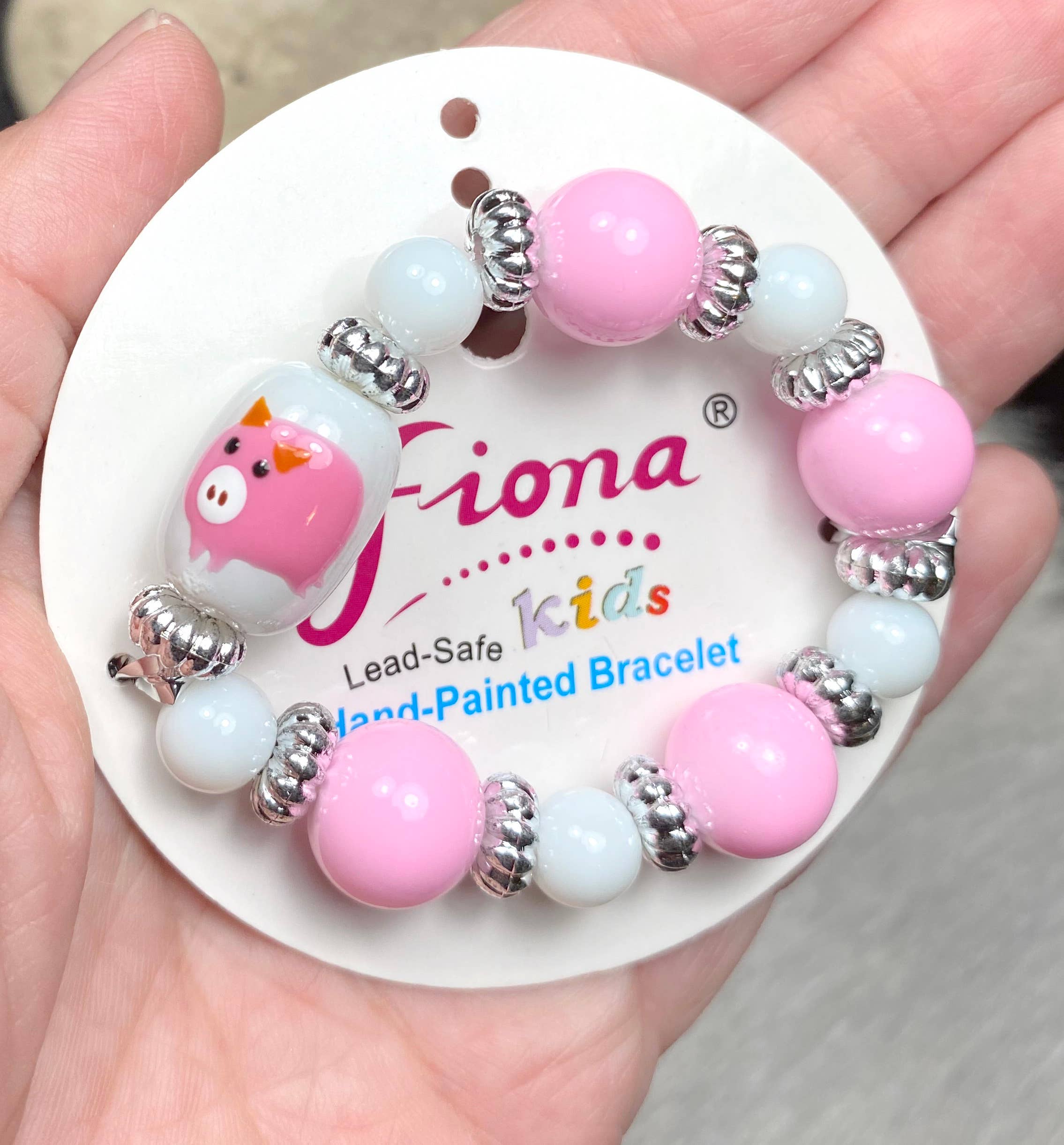 Fiona Accessories – Engroshandel Perlearmbånd – Børn – Børn Børn Armbånd 48pcs Counter Display20