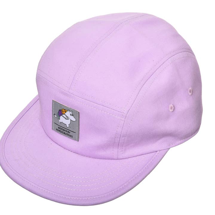 Mumintrollet Fem Panel Keps - Lila för wholesale av Nordicbuddies