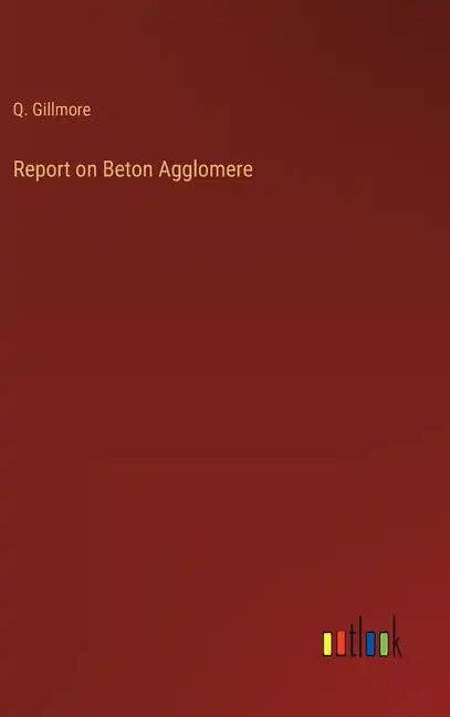 Books by splitShops - Wholesale Book - Adult - Report on Beton Agglomere - Hardcover0
