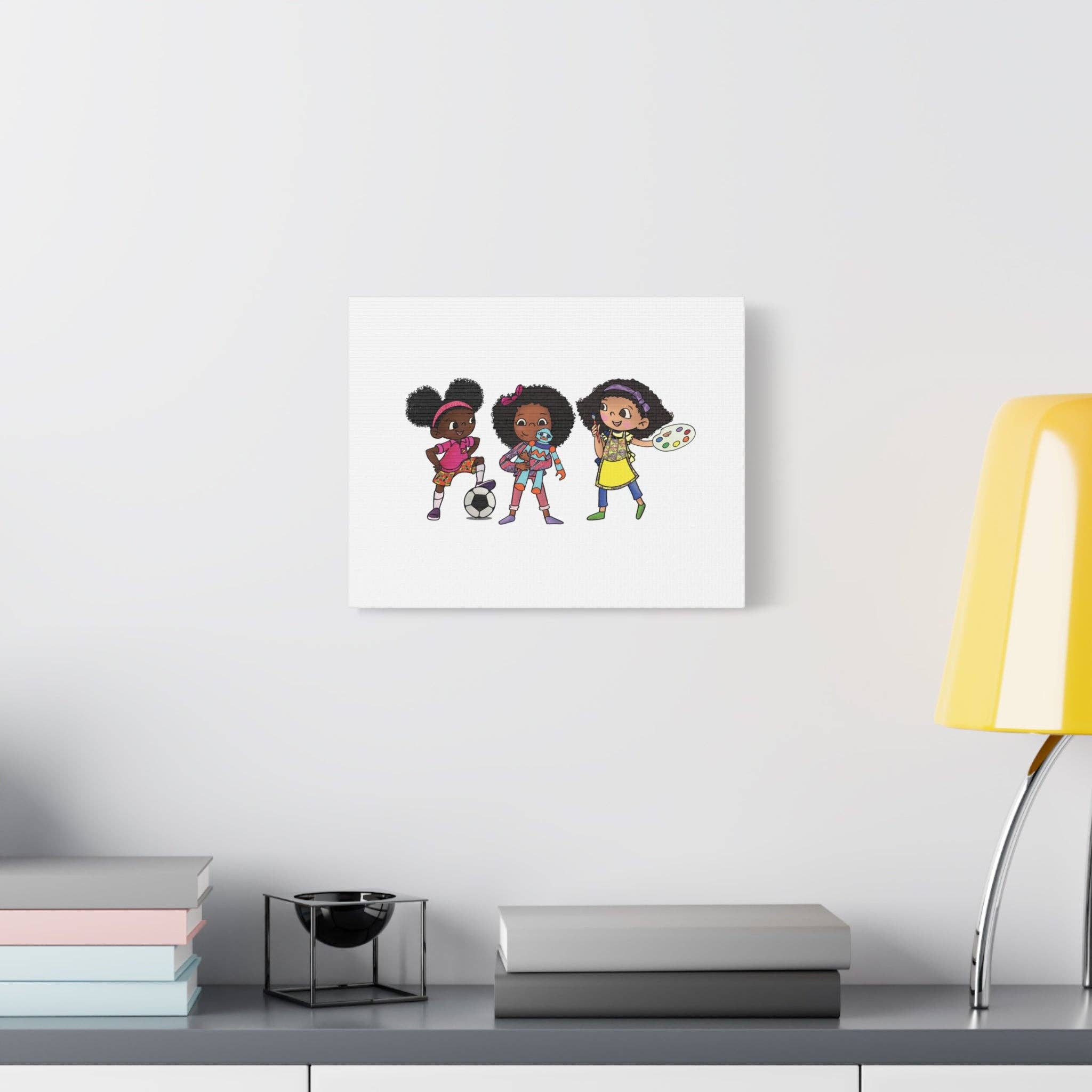 Ikuzi Dolls - Wholesale Art Print - Kids & Baby - Kids' Canvas Wall Art - Playful Characters for Creative Spaces67