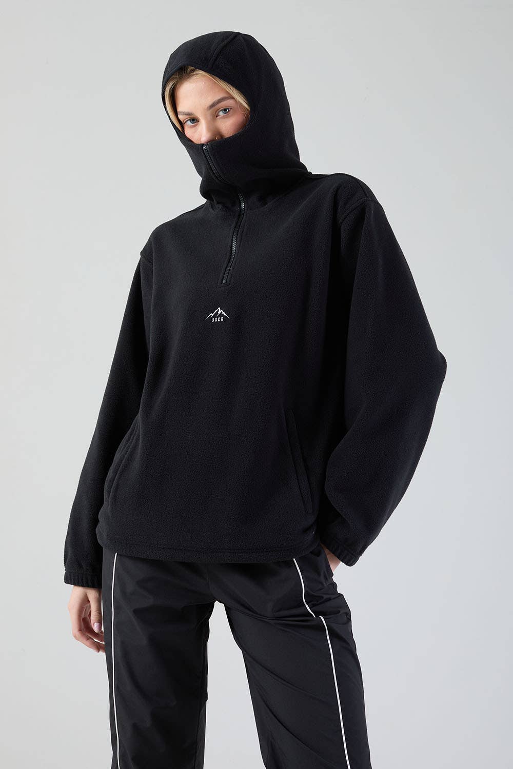 Black The Riot Fleece for wholesale on Faire13