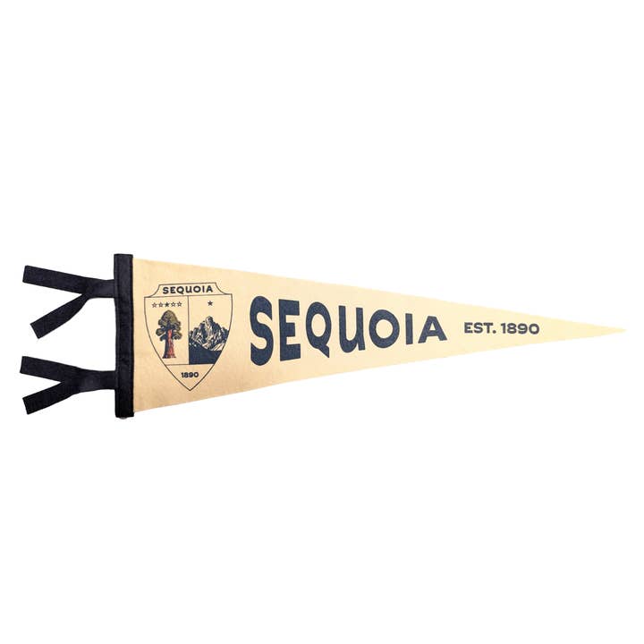 Weekend Trip Designs - Wholesale Wall Sign - Sequoia Pennant