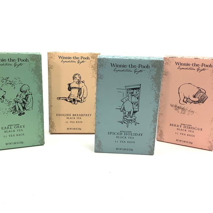 All Little Cute Things - Wholesale Tea Bags - Winnie the Pooh adventures Assortment of Tea Boxes2