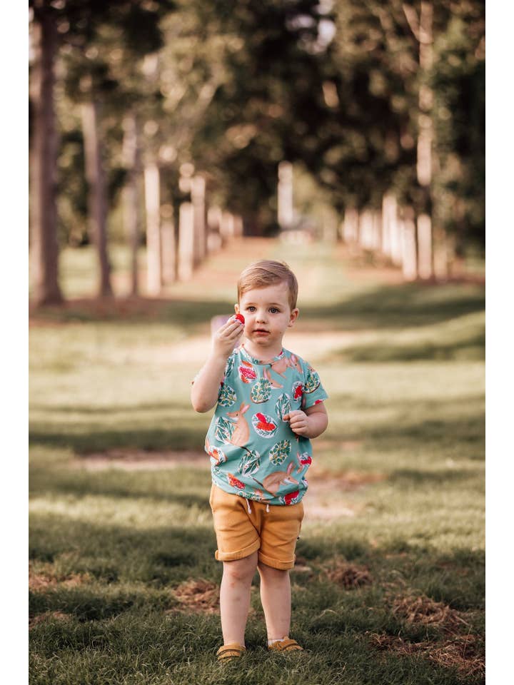 Blue Kettle Designs - Wholesale T-shirt – Kids - Kids T-Shirt in 'Easter Bilbies’1