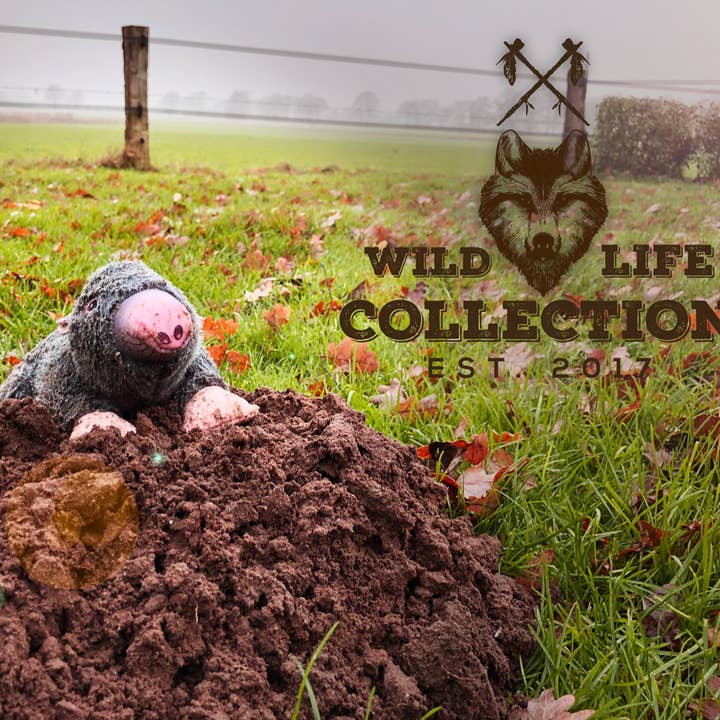 Hofman Animal Care - Wholesale Pet Plush Toy - Dog - Wild Life Dog Mole (Mole)0