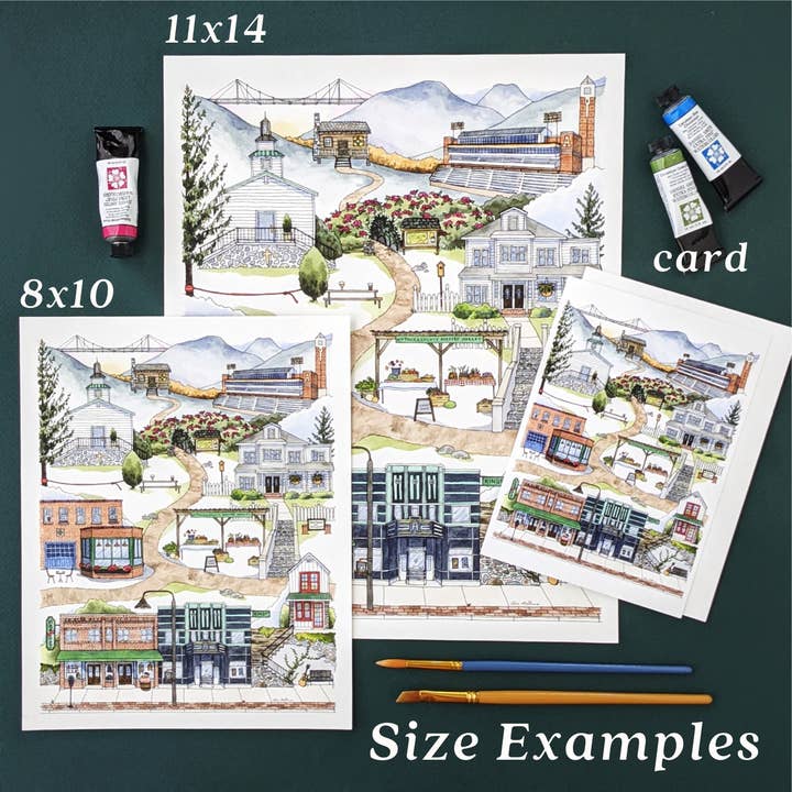 Papermill Creative - Wholesale Stationery/Notecard Set - Chapel Hill, North Carolina notecard3