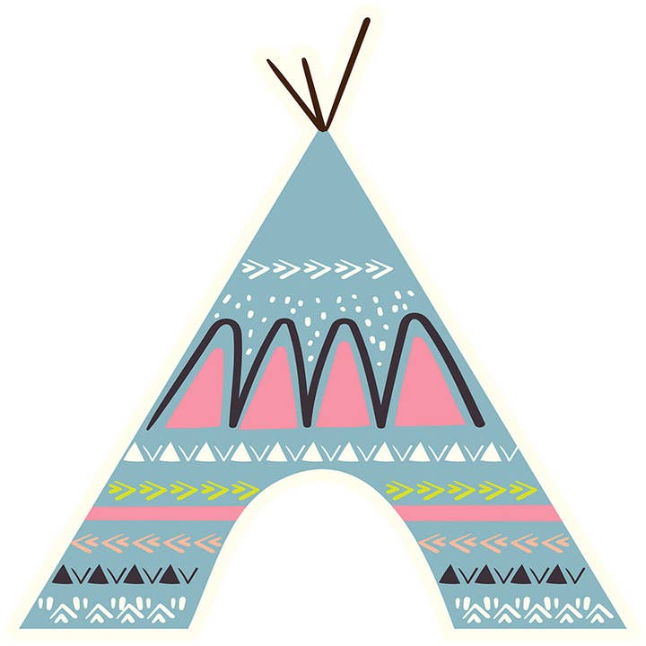 Tête de lit en vinyle pour enfant Tippy colors pour la vente par Pinted