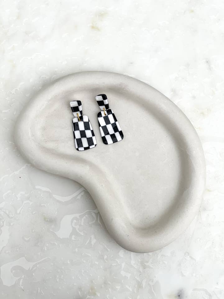 Bandeja de concreto em forma de feijão por atacado de Autumn Moon