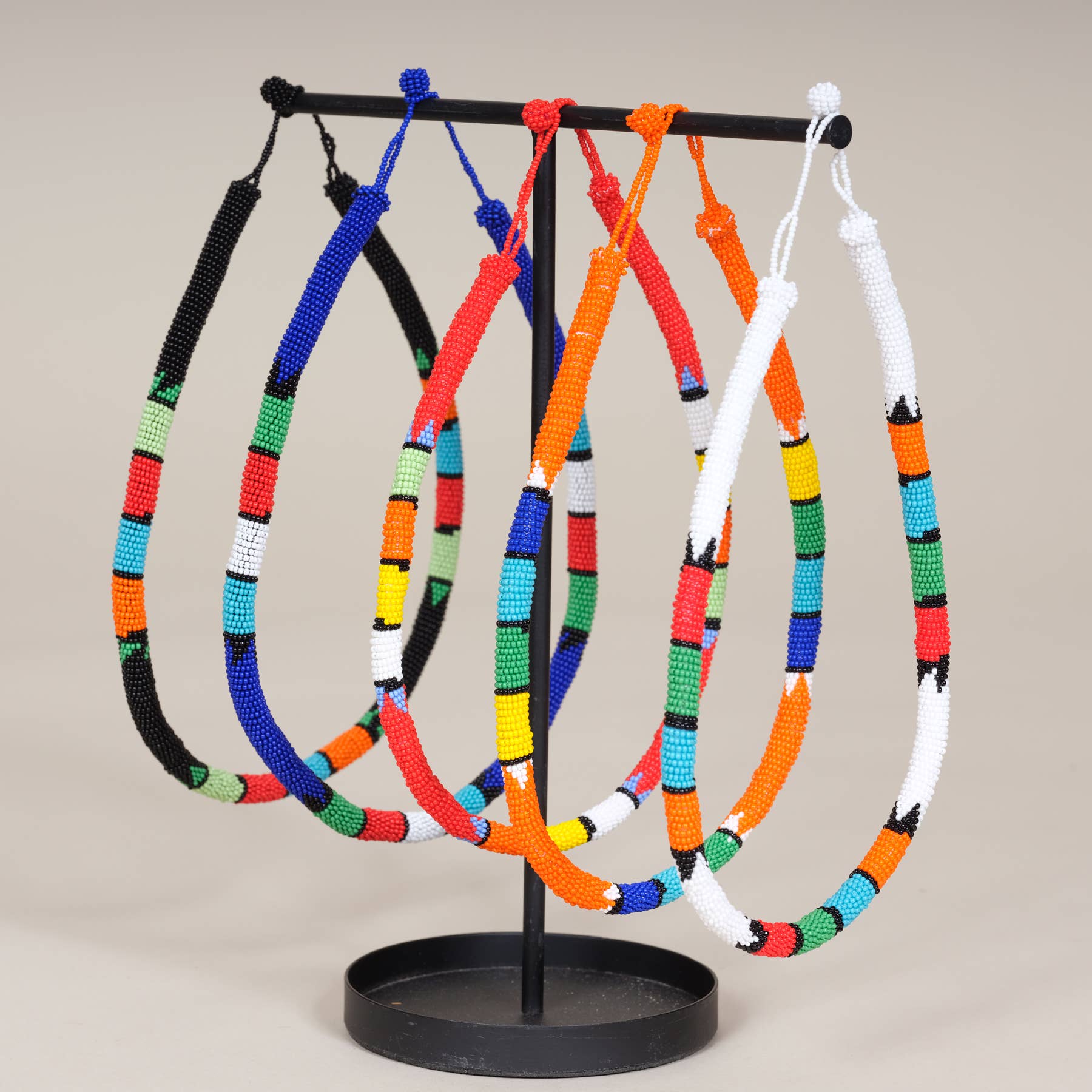 AS'ART a sense of crafts - Wholesale Beaded/Pearl Necklace - Zulu necklaces, glass beads, South Africa5