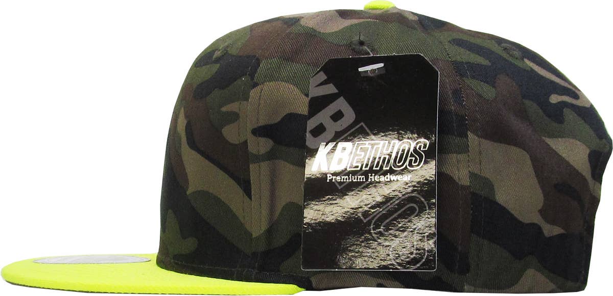 KBETHOS - Venta al por mayor Gorra snapback - Unisex - Gorra snapback de algodón con visera plana52