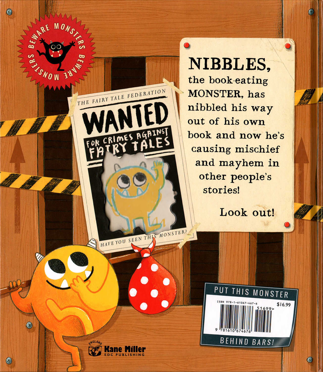EDC Publishing - Wholesale Early Reader Book (6-8) - Nibbles: The Book Monster1