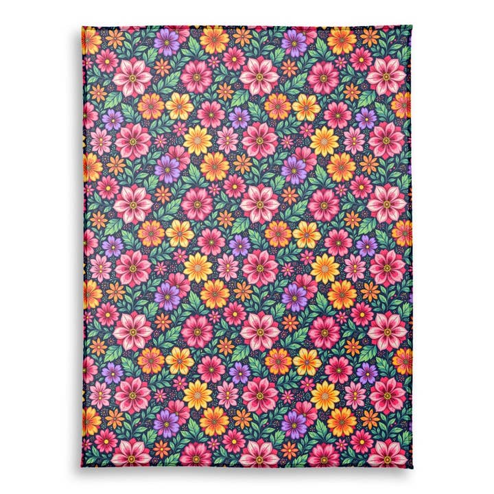 Flower Power 1 - Area Rug 63x84 for wholesale by FabricSmiths