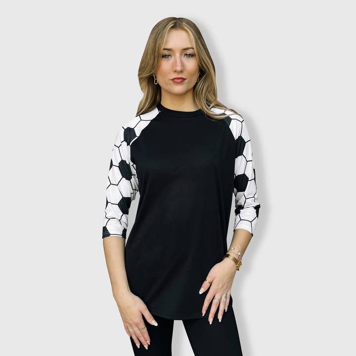 Soccer Sleeve Raglan Adult for wholesale by ILTEX Apparel