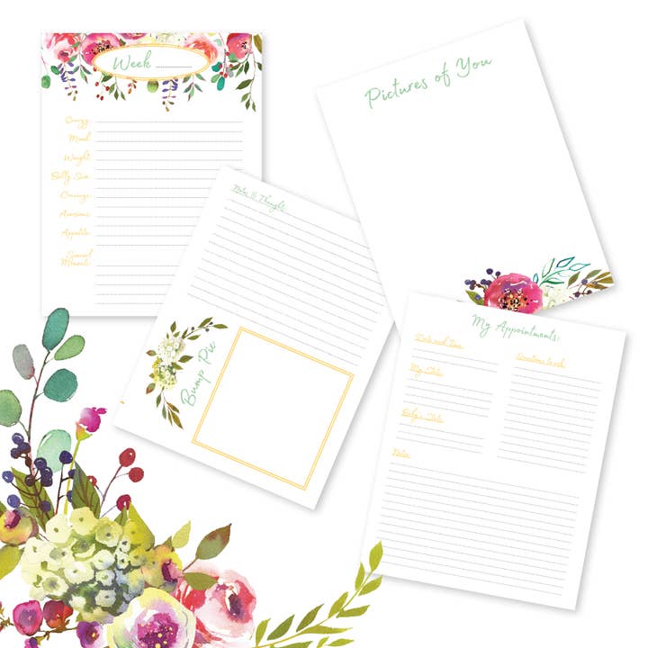 Practical Paper Company - Venta al por mayor Diario/agenda - Diario de embarazo
