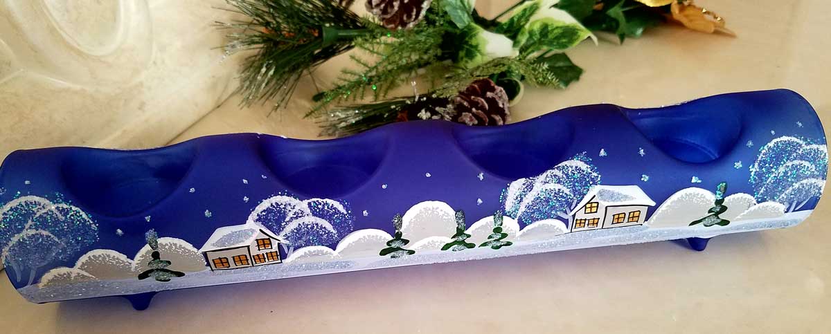 Glass by Iness - Wholesale Candle Holder - Quadruple Candle Holder4