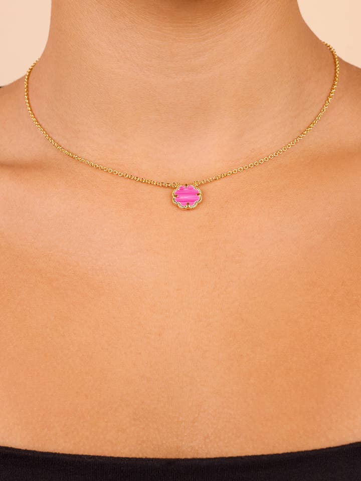 Rose Petal Pendant Necklace for wholesale by Sterling Forever