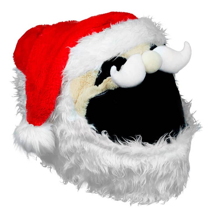 Motorcycle Helmet Cover - Santa for wholesale by Moto Loot