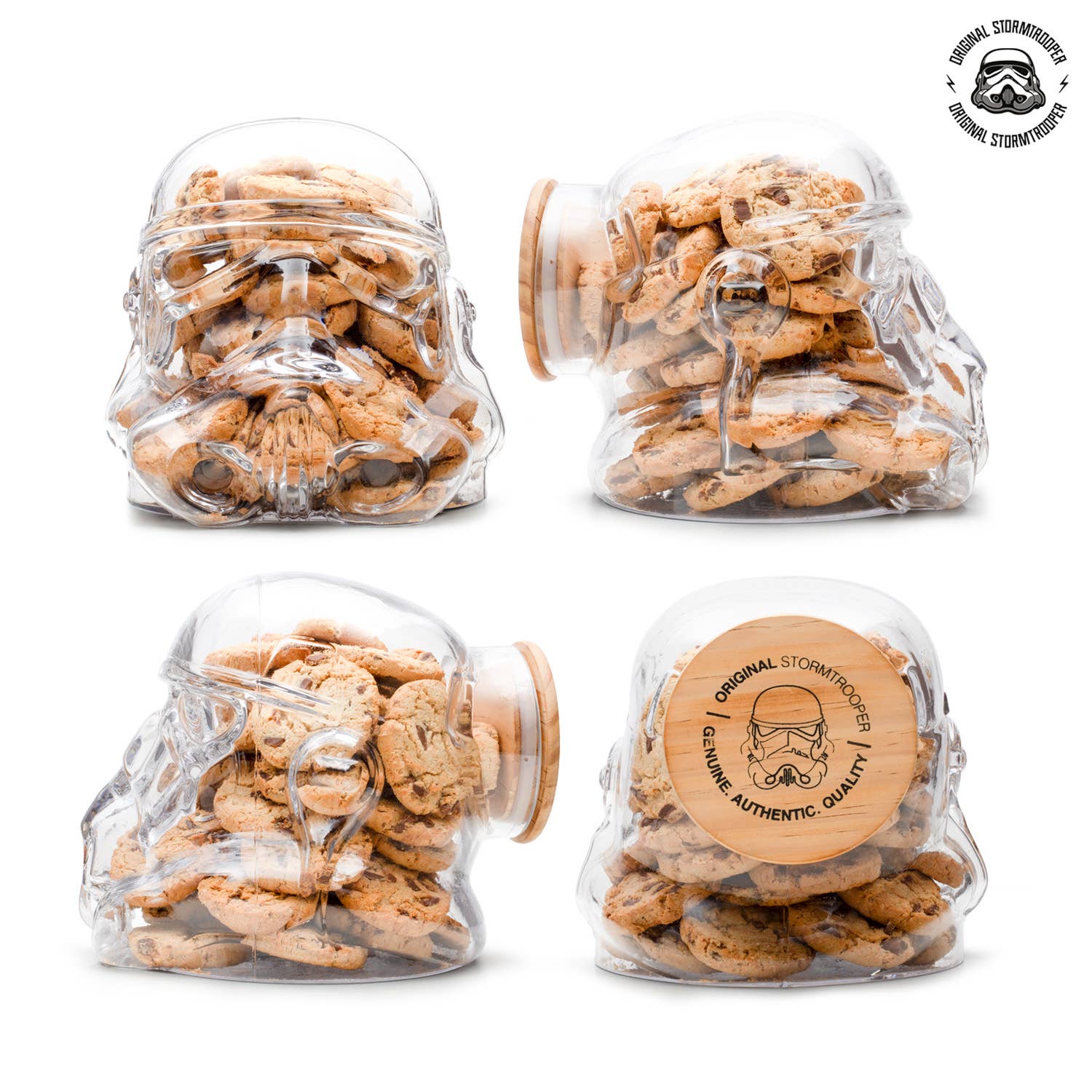 ThumbsUp! - Vendita all'ingrosso Barattoli da cucina - Barattolo per biscotti Terrario Stormtrooper originale4