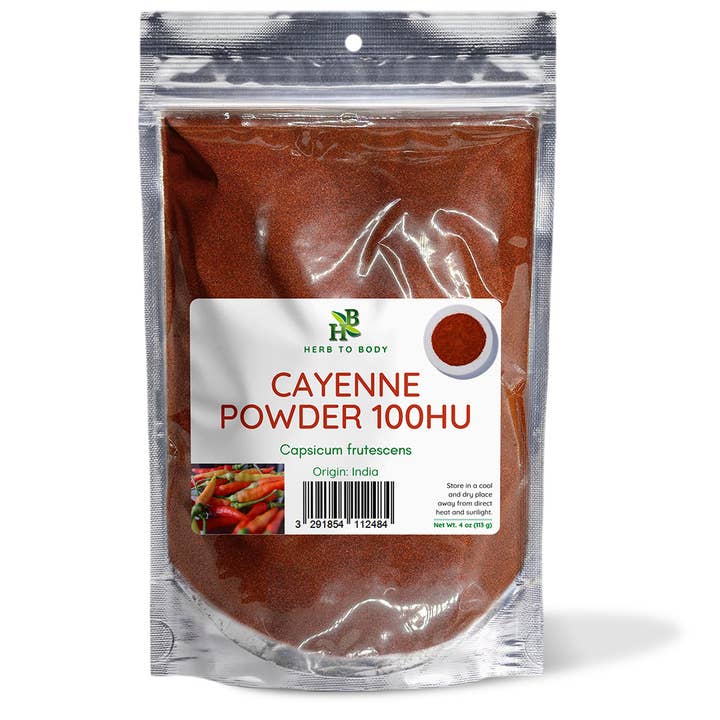 Cayenne Pepper Powder 100HU for wholesale by Herb To Body