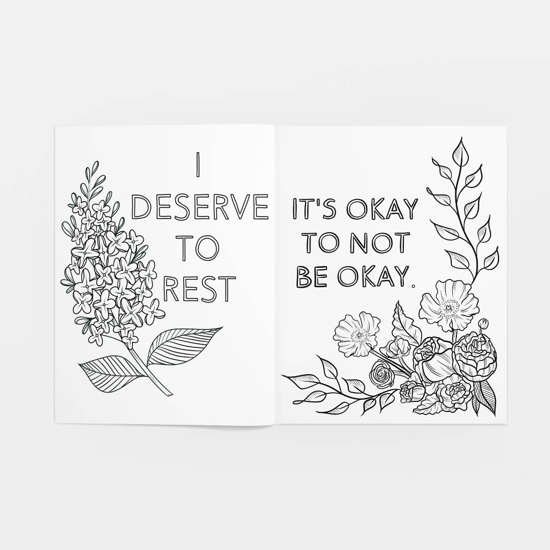 Luck and Lavender Studio – Großhandel Mal- & Aktivitätsbuch – Erwachsene – Wachsen Sie Ihren Garten: Ein Malbuch zur Selbstpflege5