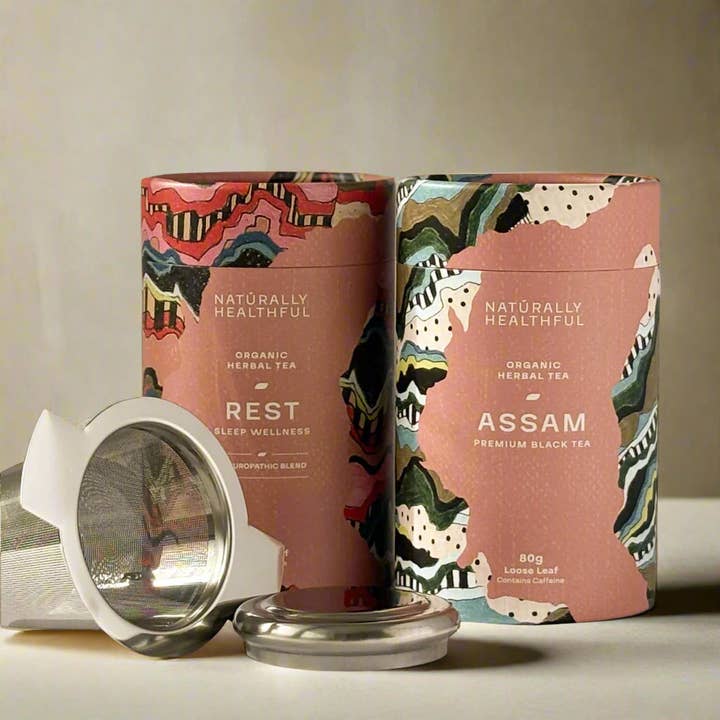 New stockist starter pack (tea and stainless steel infusers) for wholesale by Naturally Healthful