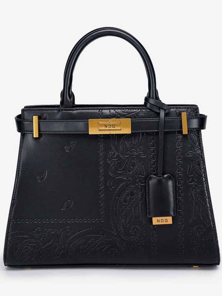 300MM Black Paisley for wholesale by NDG