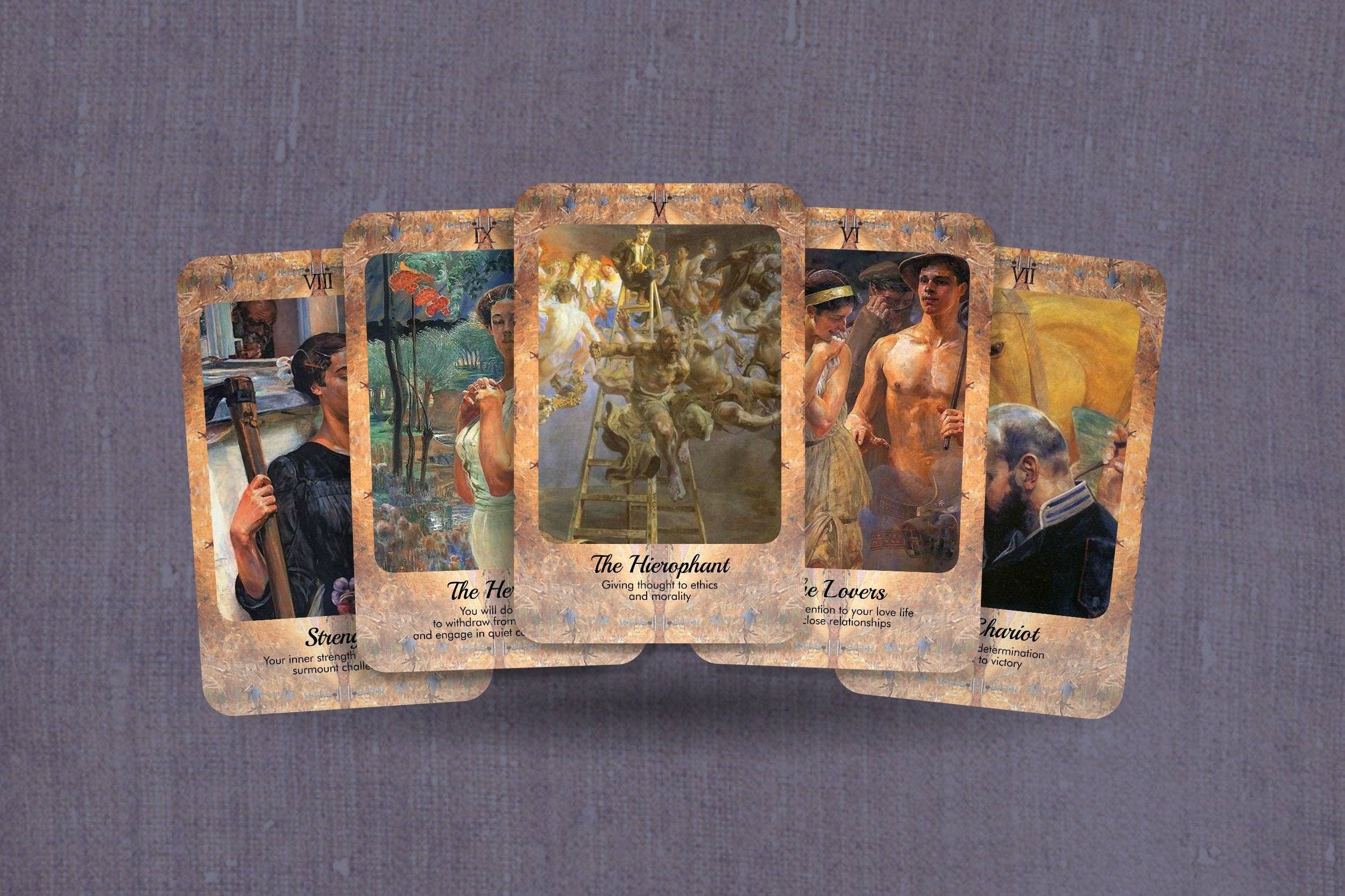 IBIZA TAROT - Wholesale Tarot Cards - The Painter Boy Tarot - Major Arcana4