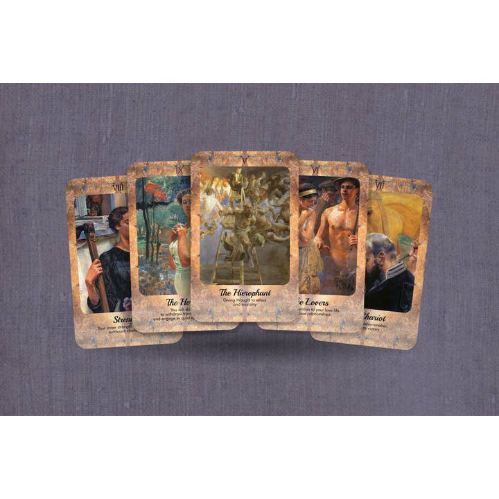 IBIZA TAROT - Wholesale Tarot Cards - The Painter Boy Tarot - Major Arcana4