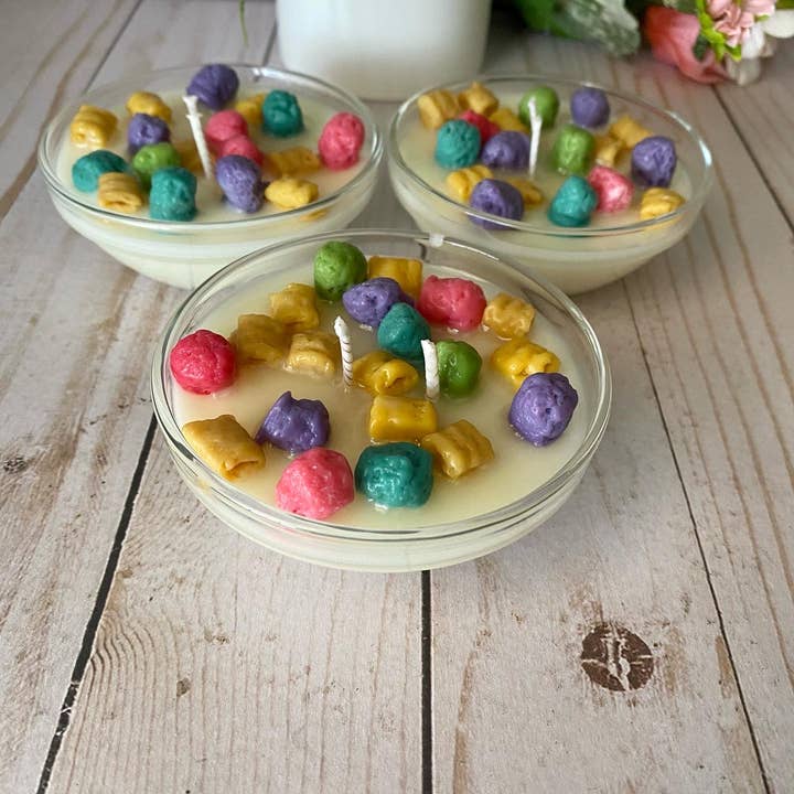 Wild Child Studio Co - Wholesale Novelty Candle - Captain Crunch Cereal Bowl Candle